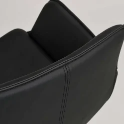 Lederstühle in Schwarz - Pomo (2er Set)^Wohnen