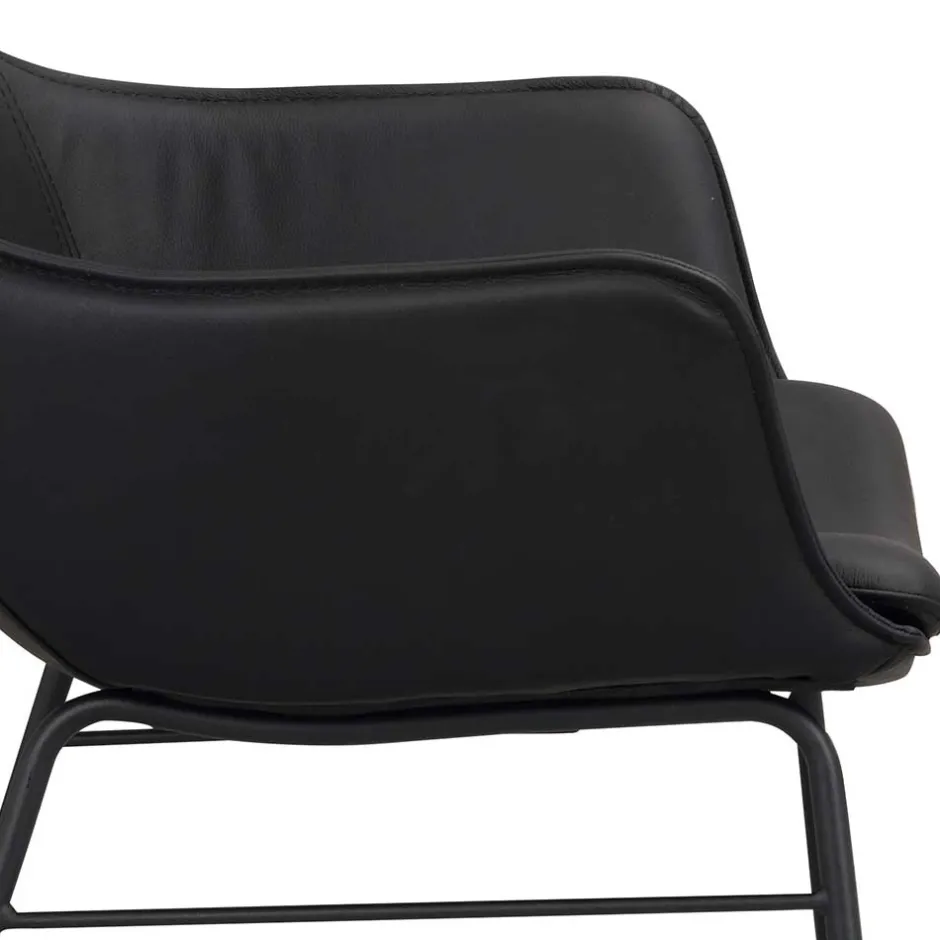 Lederstühle in Schwarz - Pomo (2er Set)^Wohnen