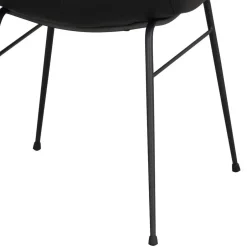 Lederstühle in Schwarz - Pomo (2er Set)^Wohnen