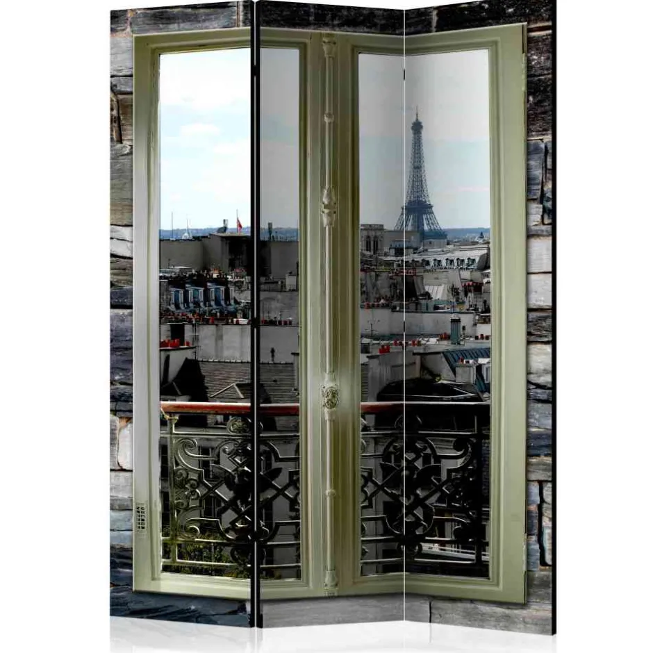 Leinwand Paravent Eiffelturm Aussicht - Concura^Wohnen Best