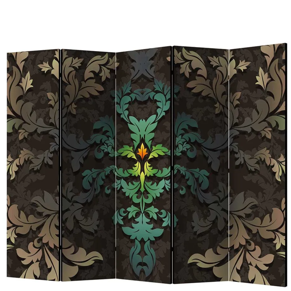 Leinwand Paravent faltbar bedruckt - Kanados^Wohnen