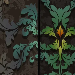 Leinwand Paravent faltbar bedruckt - Kanados^Wohnen