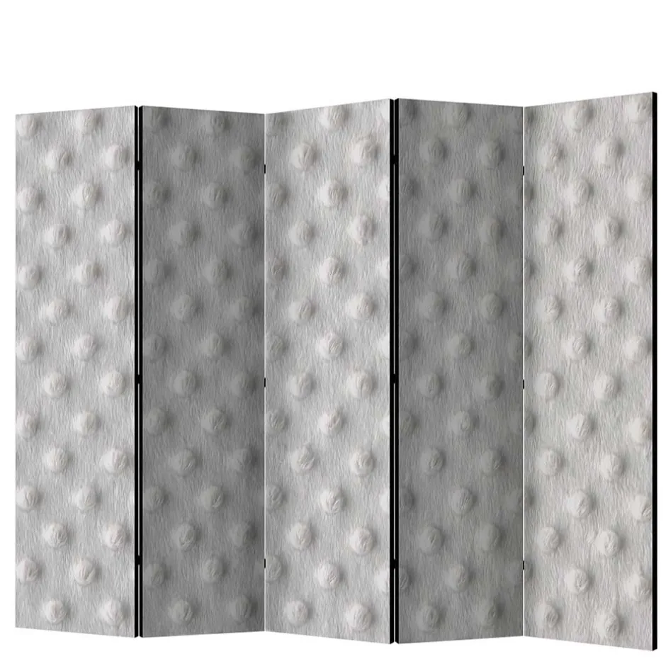 Leinwand Paravent mit Fichtenholz Rahmen - Jionalla^Wohnen Sale