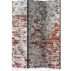 Wohnen Leinwand Raumteiler Alte Ziegelwand - Jovena