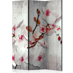 Leinwand Raumtrenner mit Orchideen - Younglo^Wohnen Sale