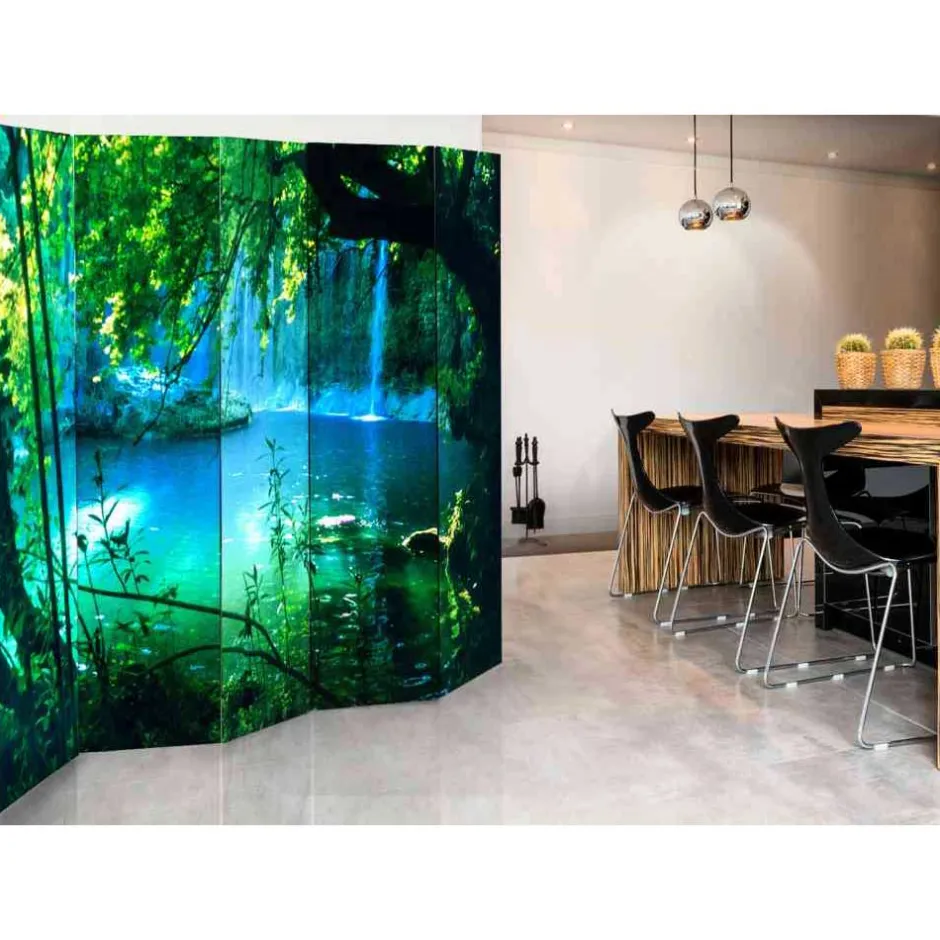 Wohnen Leinwand Raumtrenner mit Foto - Anuca