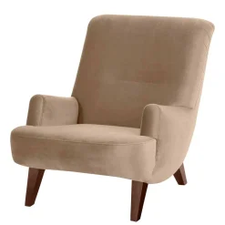 Lesesessel in Beige und Nussbaum - Ulada I^Wohnen Best