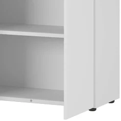 Wohnen Lichtgrauer Aktenschrank 80x120x40 abschließbar - Ofledio