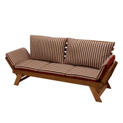 Wohnen Liege Gartensofa mit verstellbaren Armlehnen - Licox