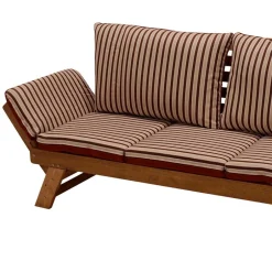 Wohnen Liege Gartensofa mit verstellbaren Armlehnen - Licox