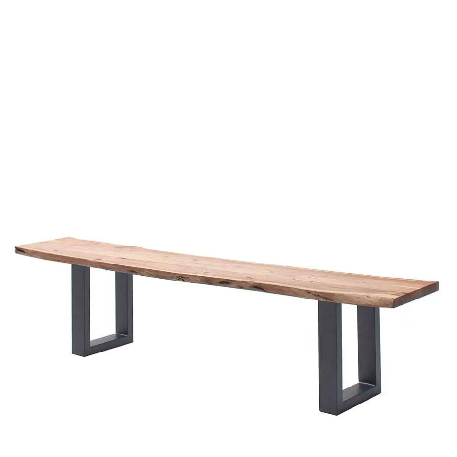 Wohnen Live Edge Küchenbank in Akazie Natur - Careful