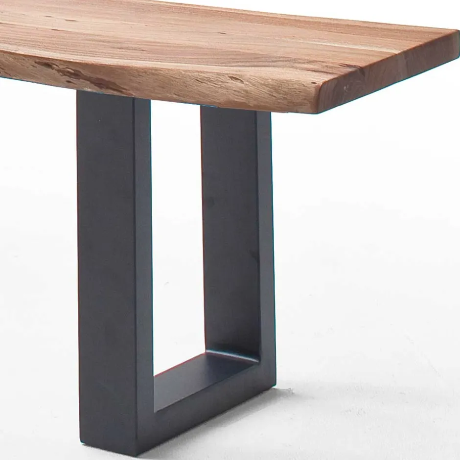 Wohnen Live Edge Küchenbank in Akazie Natur - Careful