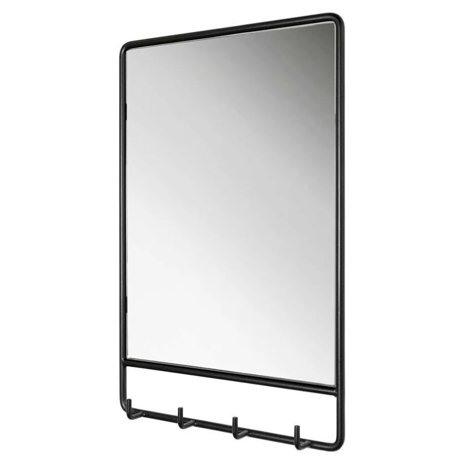 Wohnen Loft Design Flur Set in Schwarz - Creemas (dreiteilig)