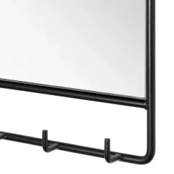 Wohnen Loft Design Flur Set in Schwarz - Creemas (dreiteilig)