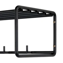 Wohnen Loft Design Flur Set in Schwarz - Creemas (dreiteilig)