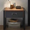 Loft Design Nachttisch Rompira mit Schublade^Wohnen Clearance