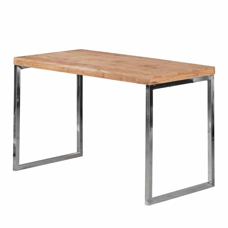 Wohnen Loft Design Schreibtisch Mascanus mit Holz und Metall