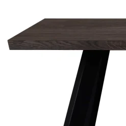 Wohnen Loft Sitzgruppe für 6 Personen Namac mit Tisch in Eiche Rauchfarben (siebenteilig)