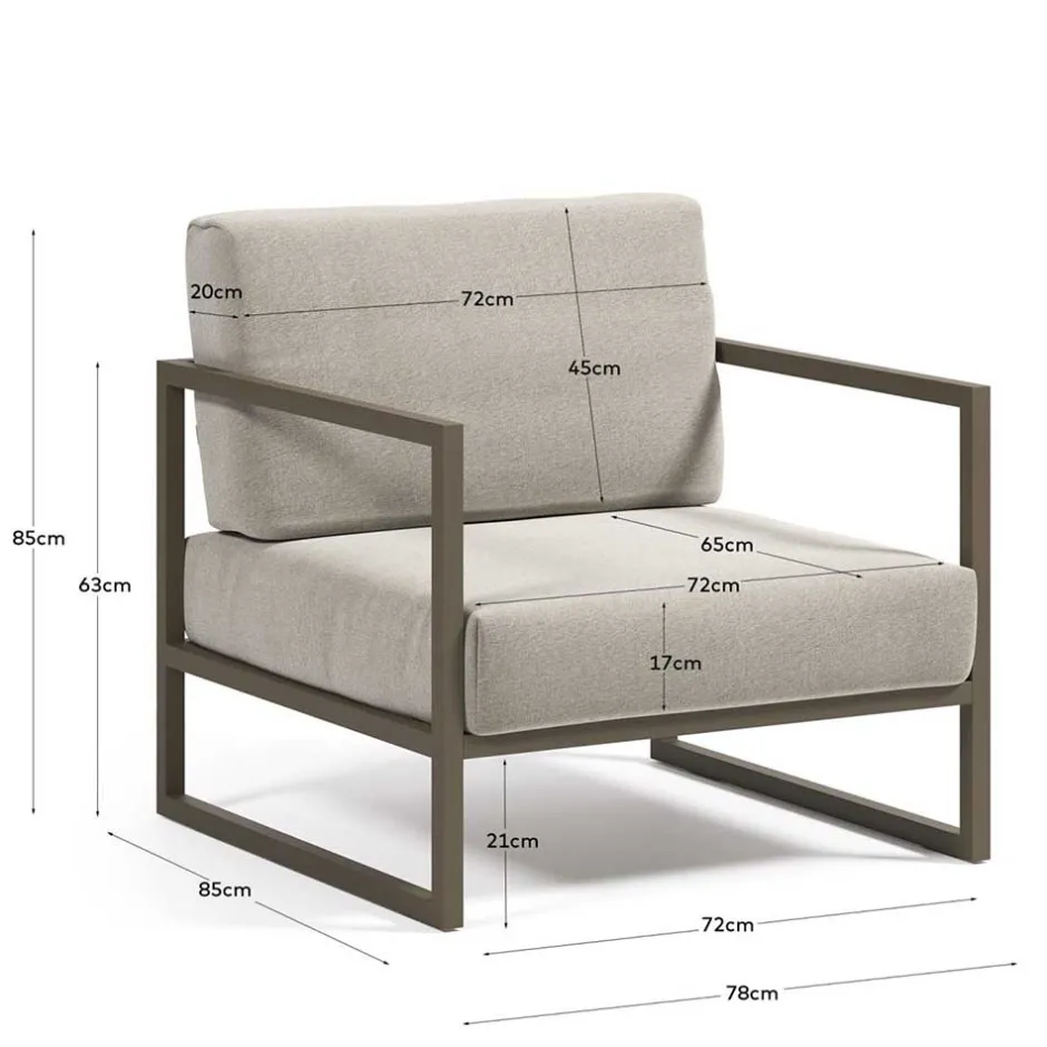 Lounge Sessel in Hellgrau & Dunkelgrün - Turkeni^Wohnen Online