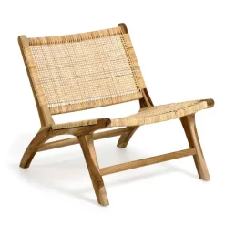 Lounge Stuhl aus Geflecht Rattan - Rimorio^Wohnen Clearance