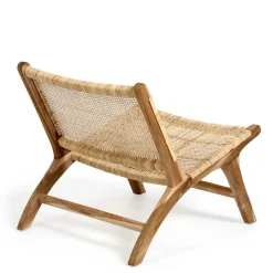 Lounge Stuhl aus Geflecht Rattan - Rimorio^Wohnen Clearance