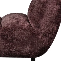 Loungesessel in Violett Chenille - Kavos^Wohnen Outlet