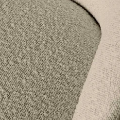 Wohnen Loungesofa aus Boucle Stoff in Beige - Laderla
