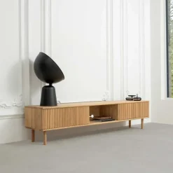 Lowboard aus Eiche Massivholz geschliffen - Salottivo^Wohnen Online