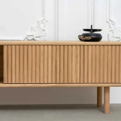 Lowboard aus Eiche Massivholz geschliffen - Salottivo^Wohnen Online