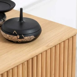 Lowboard aus Eiche Massivholz geschliffen - Salottivo^Wohnen Online