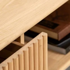 Lowboard aus Eiche Massivholz geschliffen - Salottivo^Wohnen Online