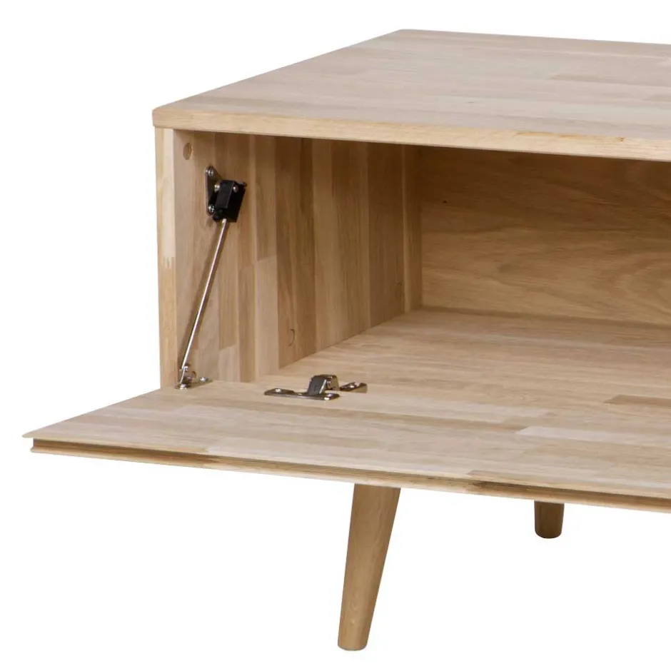 Wohnen Lowboard Grazy aus Eiche teilmassiv