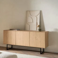 Wohnen Lowboard und Vitrine Set - Jaskin (zweiteilig)