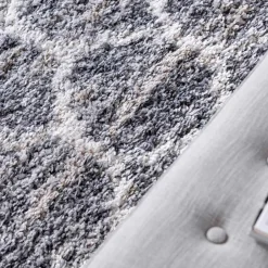 Läufer mit Fransen und Kachelmuster - Kalabria^Wohnen