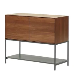 Luftige Türen-Kommode in Nussbaumfarben - Milena^Wohnen Online