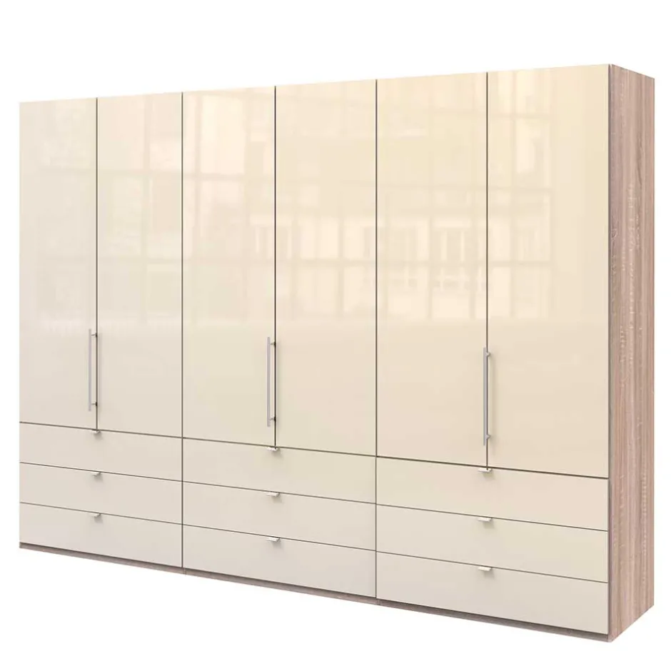 Wohnen 3m Schlafzimmerschrank mit neun Schubladen - Rativian