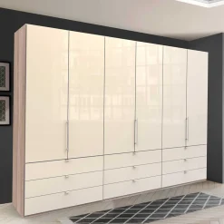 Wohnen 3m Schlafzimmerschrank mit neun Schubladen - Rativian