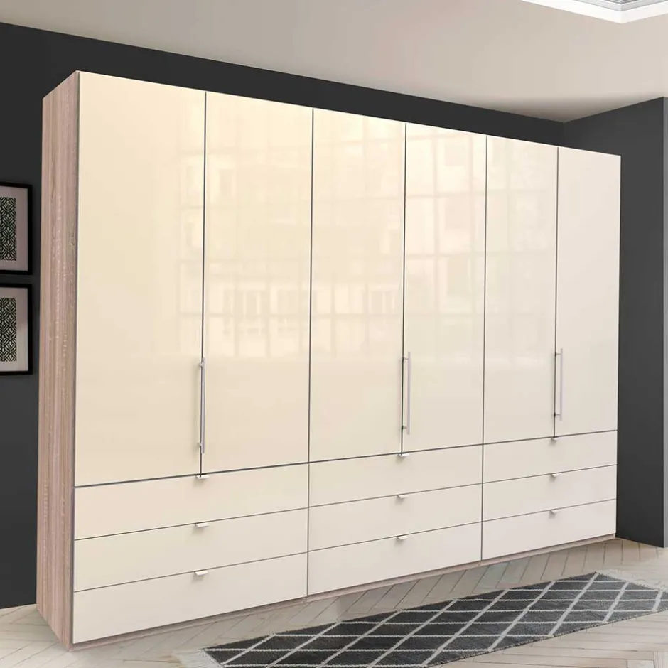 Wohnen 3m Schlafzimmerschrank mit neun Schubladen - Rativian