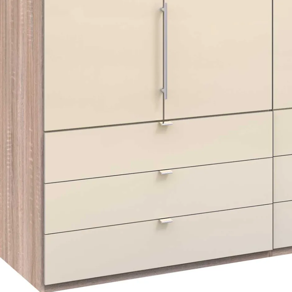 Wohnen 3m Schlafzimmerschrank mit neun Schubladen - Rativian