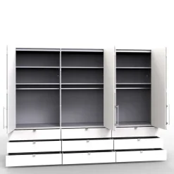 Wohnen 3m Schlafzimmerschrank mit neun Schubladen - Rativian