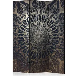 Wohnen Mandala Raumteiler mit 3 Flügeln - Pudonra