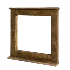 Wohnen Mango Holz Badezimmermöbel im Set - Suennas (vierteilig)