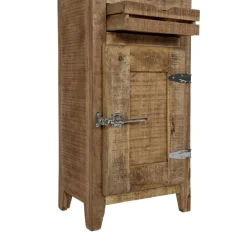 Wohnen Mango Holz Badezimmermöbel im Set - Suennas (vierteilig)