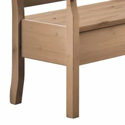 Wohnen Massiv Eckbank Giurgia mit Truhe