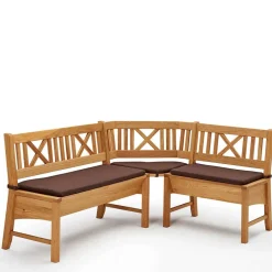 Massive Essgruppe mit Truhen-Eckbank - Jodrav (vierteilig)^Wohnen Best