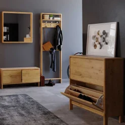 Massive Flurmöbel aus Kiefer geölt - Etvina (vierteilig)^Wohnen Clearance