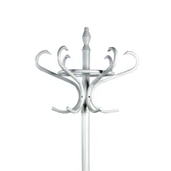 Wohnen Massive Holz Standgarderobe in Weiß - Tamyra