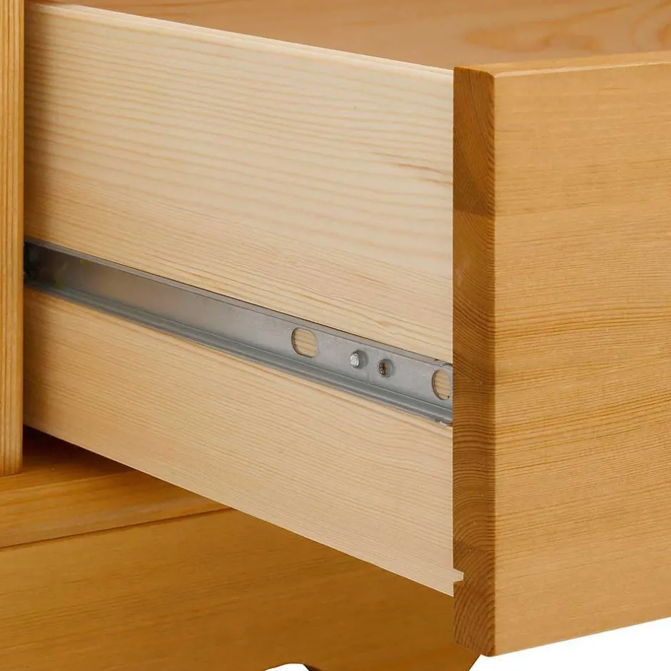 Wohnen Massive Landhaus Schränke als Set - Fausanda (fünfteilig)