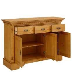 Wohnen Massive Landhaus Schränke als Set - Fausanda (fünfteilig)