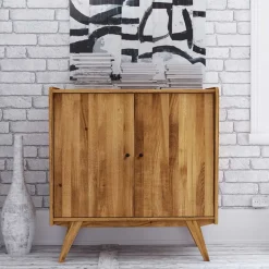 Massive Türen-Kommode im Mid Century Stil - Hardus^Wohnen New